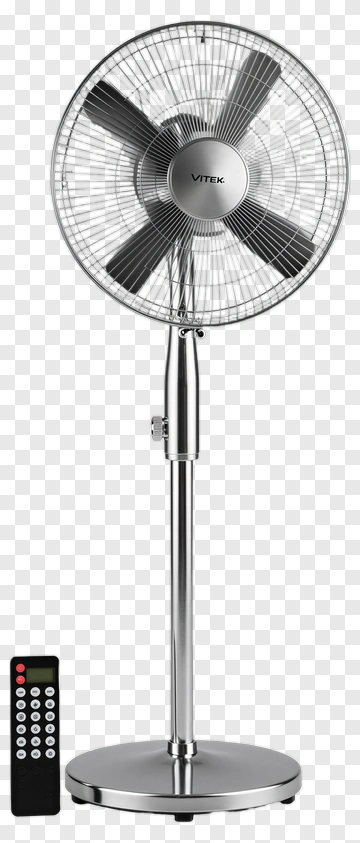 Standing Fan With Remote Control PNG