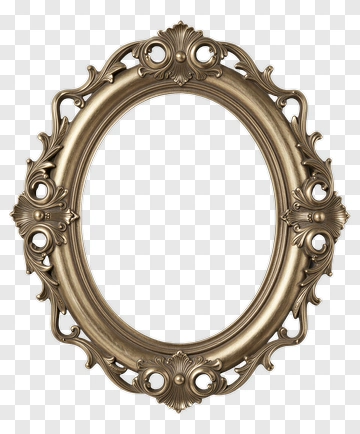 Ornate Gold Frame PNG