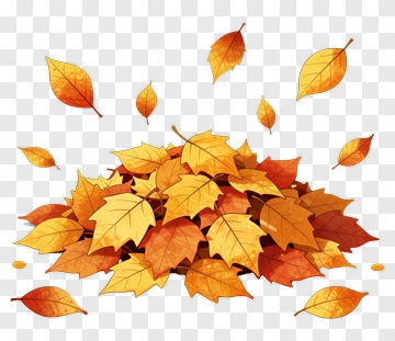 Fall Leaves Pile PNG