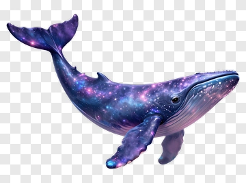 Cosmic Whale In Starfield PNG