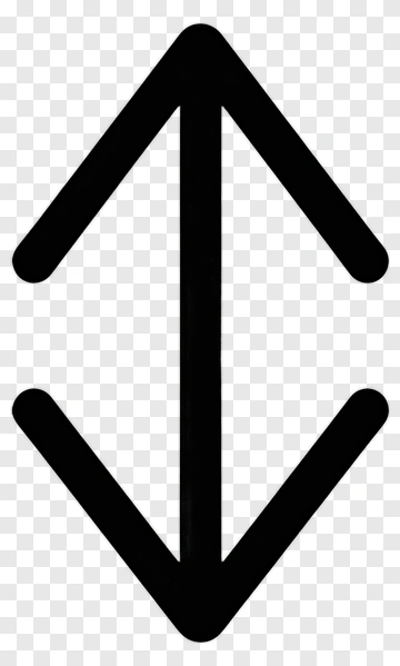 Up And Down Arrows Icon PNG