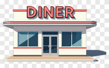 Retro Diner PNG