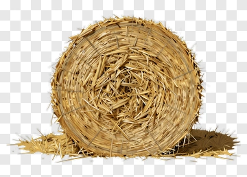 Round Hay Bale PNG