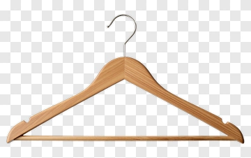 Wooden Hanger PNG