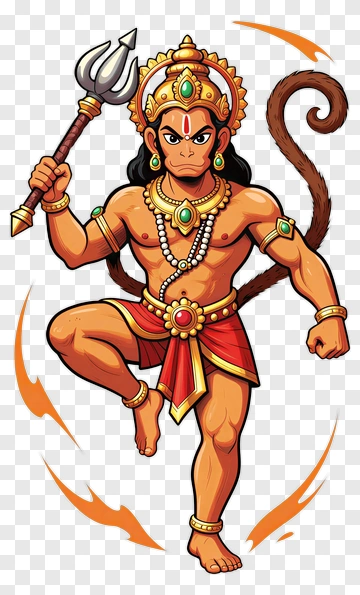 Hanuman The Monkey God PNG