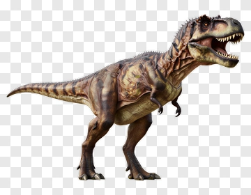 Tyrannosaurus Rex In Realistic 3D Style PNG