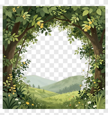 Forest Tree Archway PNG