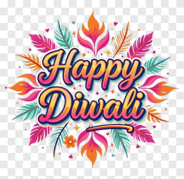 Happy Diwali Festive Design PNG