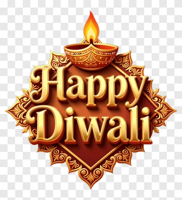 Happy Diwali Festival Design PNG