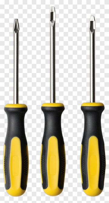 Three Screwdrivers PNG