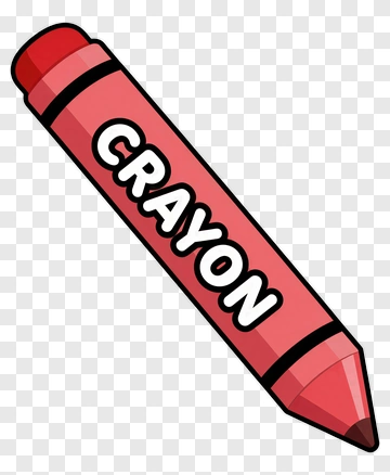 Red Crayon PNG