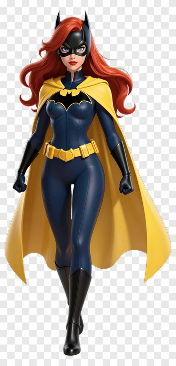Batwoman In Full Suit PNG