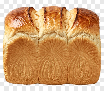 Golden Loaf Bread PNG
