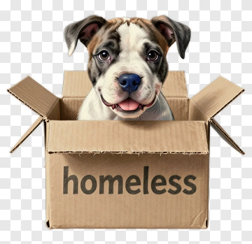 Puppy In A Box PNG
