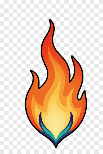 Cartoon Fire PNG
