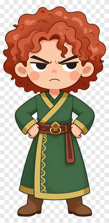 Merida In Green Dress PNG