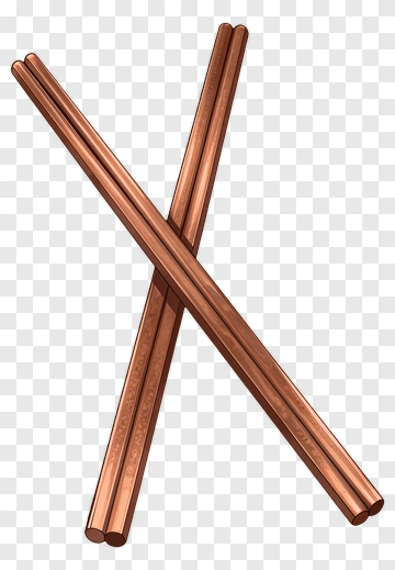 Crossed Chopsticks PNG