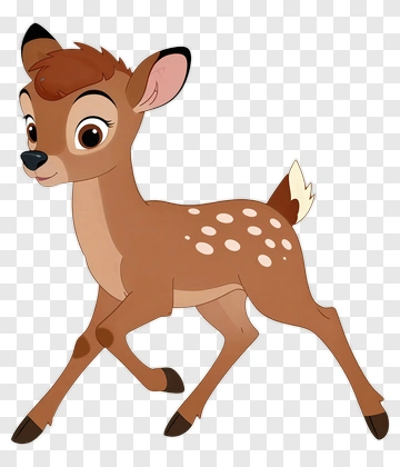 Fawn Running PNG