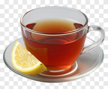 Tea Cup With Lemon Slice PNG