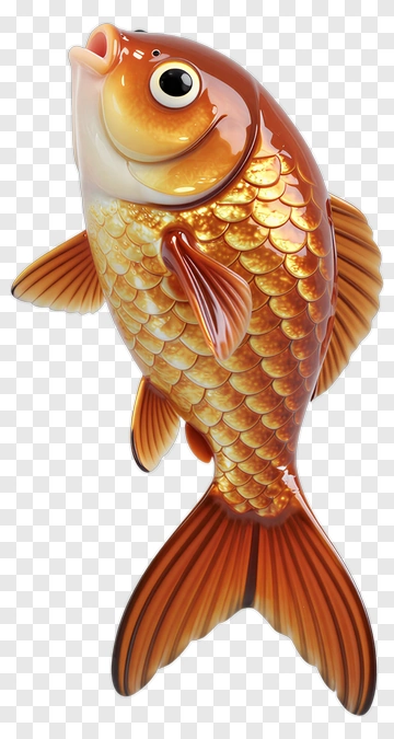 Golden Fish PNG