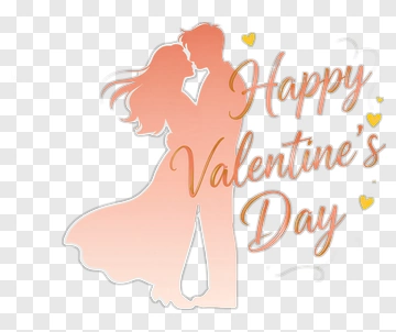 Happy Valentine's Day Couple PNG