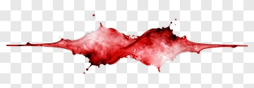 Red Liquid Splash PNG