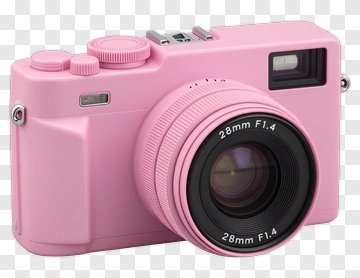 Pink Camera PNG