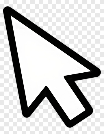 White Cursor Icon PNG