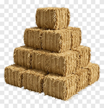 Stack Of Hay Bale PNG