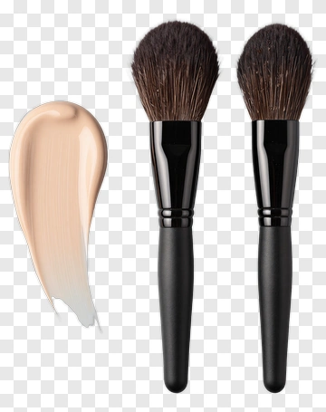 Makeup Brush And Foundation PNG