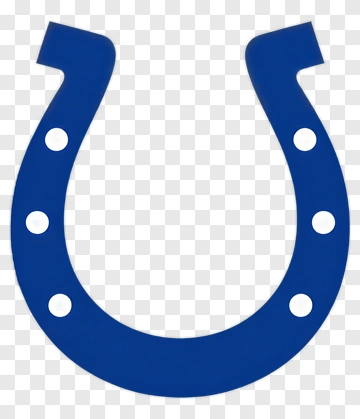 Blue Horseshoe Logo PNG