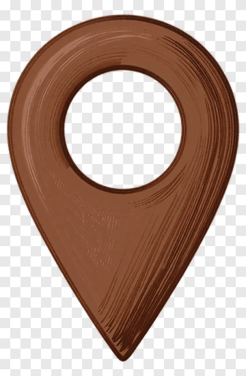 Brown Map Pin PNG