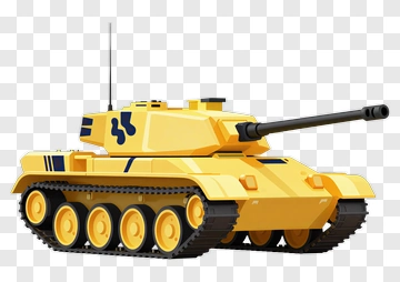 Yellow Tank PNG