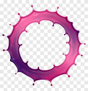 Pink And Purple Liquid Splash PNG
