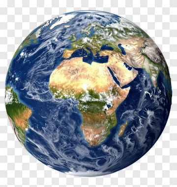 Planet Earth Globe PNG