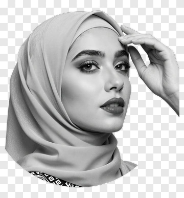 Woman Wearing Hijab PNG