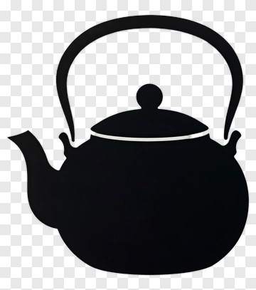 Teapot Silhouette PNG