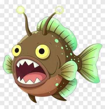 Glowfish With Big Eyes PNG