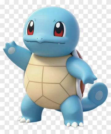 Squirtle Pokemon Character PNG