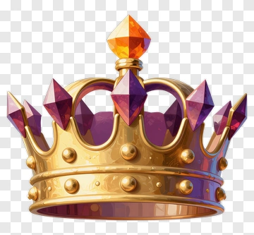 Jeweled Royal Crown PNG
