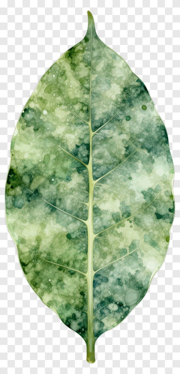 Watercolor Leaf PNG
