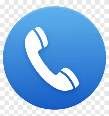 Blue Phone Icon PNG