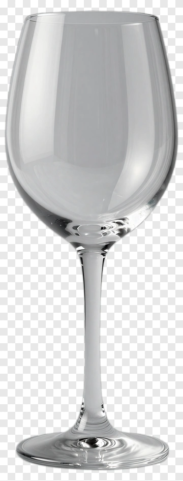 Clear Wine Glass PNG