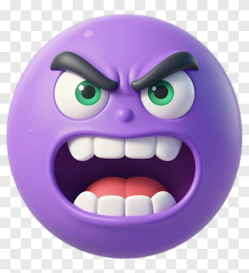 Angry Face Emoji PNG