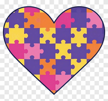 Heart Puzzle PNG