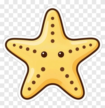 Cute Starfish PNG