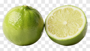 Whole And Halved Lime PNG