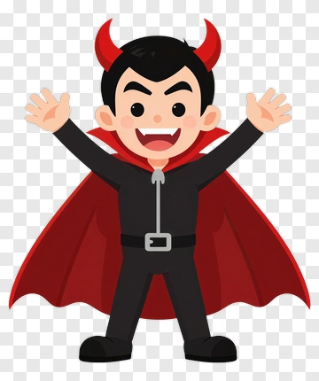 Devil Child Cartoon Character PNG