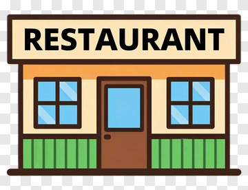 Restaurant Building PNG