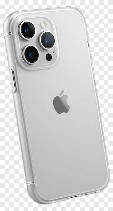 IPhone With Transparent Case PNG